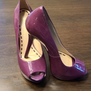 Enzo Angiolini Size 7 Tanen Platform Pump Heels.